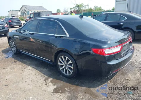 2018 Lincoln Continental Livery из США, поврежденный, VIN 1LN6L9HK3J5609689